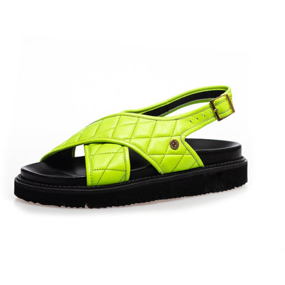 COPENHAGEN SHOES GOING WILD NEON Sandalen 03 NEON GREEN