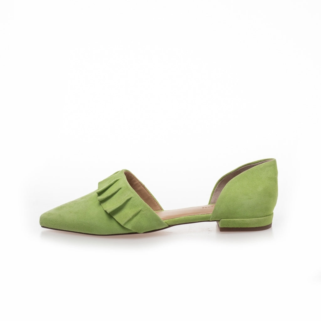 COPENHAGEN SHOES NEW ROMANCE 23 - SUEDE Shoe 019 Green