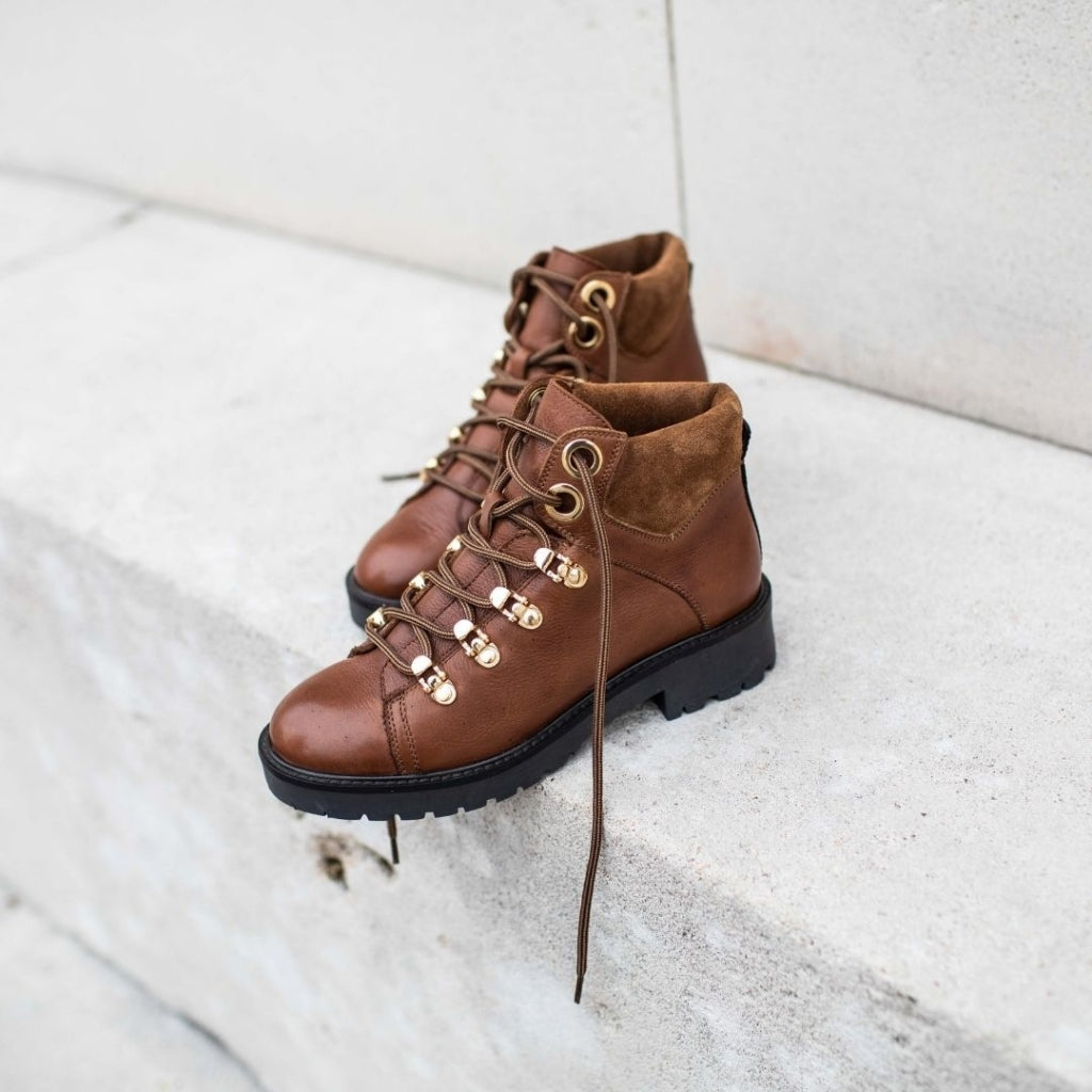 COPENHAGEN SHOES POP Laarzen 112 Cognac