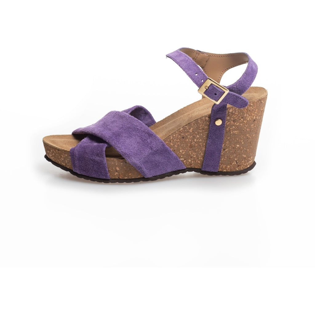 COPENHAGEN SHOES SUMMER VIBES Sandalen met sleehak 2660 VIOLET