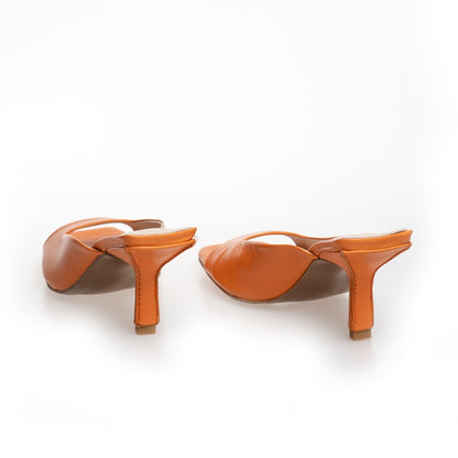 Copenhagen Shoes by Josefine Valentin VIVE LA VIDA / Copenhagen Shoes by Josefine Valentin Heels 2819 ORANGE